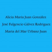 Alicia M. Juan y José F. Gálvez