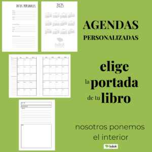 Agendas con la portada de tu libro, una práctica forma de promoción