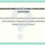 Fiscalidad para escritores: preguntas frecuentes