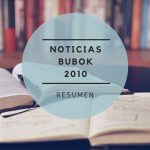 Noticias Bubok 2010, un resumen