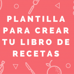 Plantilla para libro de recetas