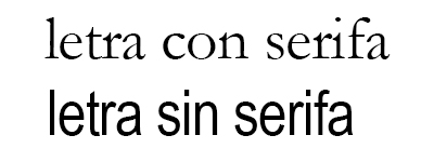 Tipos de letras para tu libro