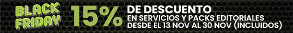 Black friday para packs y servicios