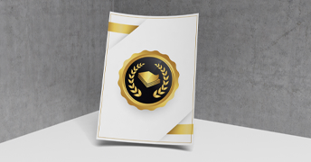 Certificado editorial en papel Certificado editorial en papel
