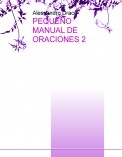 PEQUEÑO MANUAL DE ORACIONES 2