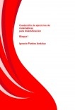 Cuadernillo de ejercicios de matemáticas para diversificación (Bloque I)