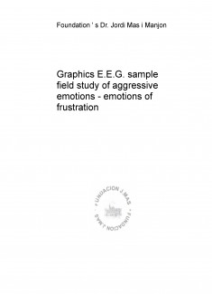 Graphics E.E.G. sample field study of aggressive emotions - emotions of frustration