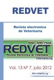 REDVET Vol. 13 Nº 7 Julio 2012 - Revista electrónica de Veterinaria ISSN 1695-7504