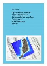 Oposiciones Auxiliar Administrativo de Corporaciones Locales. Tema 1