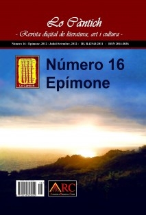 Lo Càntich - Número 16 - Epímone, 2012