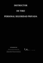 Instructor de tiro personal seguridad privada