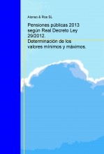 Pensiones públicas 2013 según Real Decreto Ley 29/2012