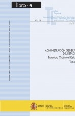 Libro TEXTO LEGAL Nº 5-6 "ADIMINISTRACIÓN GENERAL DEL ESTADO. ESTRUCTURA ORGÁNICA BÁSICA" TOMO I, autor Libros del Ministerio de Hacienda