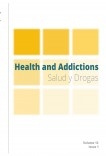 Health and Addictions/Salud y Drogas, vol.13 nº1, 2013