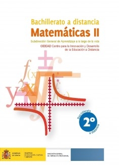 Matemáticas II. 2º bachillerato. Bachillerato a distancia