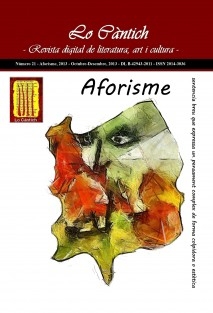 Lo Càntich - Número 21 - Aforisme, 2013