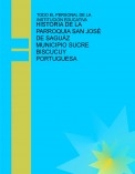 HISTORIA DE LA PARROQUIA SAN JOSÉ DE SAGUÁZ MUNICIPIO SUCRE BISCUCUY PORTUGUESA