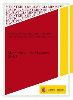 MEMORIA DE LA ABOGACÍA GENERAL DEL ESTADO 2013