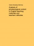 Analysis of phraseological content in English teaching: materials and teachers’ attitudes