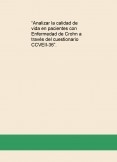 “Analizar la calidad de vida en pacientes con Enfermedad de Crohn a través del cuestionario CCVEII-36”.