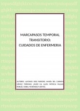 MARCAPASOS TEMPORAL TRANSITORIO: CUIDADOS DE ENFERMERÍA