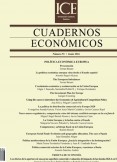 Cuadernos Económicos. Información Comercial Española (ICE). Núm. 91                Política económica europea