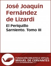 Libro El Periquillo Sarniento III, autor Biblioteca Miguel de Cervantes