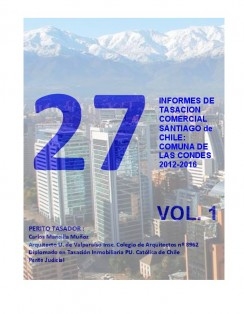 27 INFORMES DE TASACION, SANTIAGO DE CHILE, LAS CONDES 2012-2016