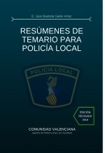 RESÚMENES DE TEMARIO PARA POLICÍA LOCAL