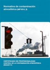 Libro MF1614_3 - Normativa de contaminación atmosférica, autor Editorial Elearning 