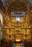 Ubeda bajo la lluvia