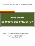 VIVENCIAS-"EL OFICIO  DEL PRECEPTOR"