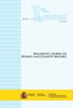 Libro TEXTO LEGAL Nº 10/2020 "REGLAMENTO GENERAL DEL RÉGIMEN SANCIONADOR TRIBUTARIO" (Actualización noviembre 2020), autor Libros del Ministerio de Hacienda