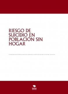 RIESGO DE SUICIDIO EN POBLACIÓN SIN HOGAR