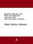 Empirical high-dose-rate 192-Ir brachytherapy dosimetry with micro-ionization chambers