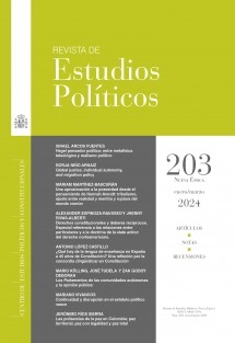 Revista de Estudios Políticos, nº 203, enero-marzo, 2024