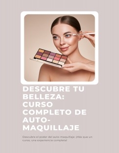 Descubre tu belleza, curso completo de auto-maquillaje