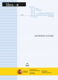 TEXTO LEGAL Nº 5/2024 "HACIENDAS LOCALES" (Actualización marzo 2024)