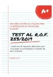 Test al ROF 253/2019