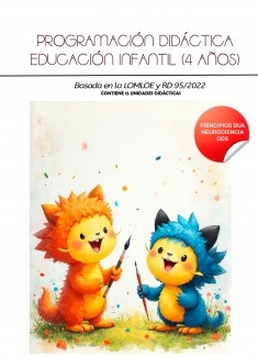 PROGRAMACIÓN DIDÁCTICA EDUCACIÓN INFANTIL. 4 AÑOS