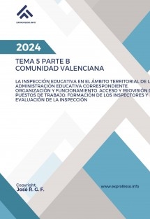 Tema 5 PARTE B. La Inspección educativa en el ámbito territorial de la Administración educativa correspondiente. Organización y funcionamiento