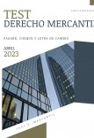 Test de Derecho Mercantil. Pagaré, cheque y letra de cambio