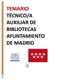 Técnico/a Auxiliar de Bibliotecas del Ayuntamiento de Madrid