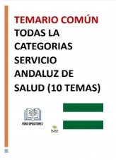 Temario Comun Servicio Andaluz de Salud (SAS)